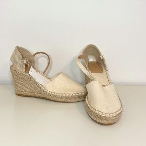 H&M Cream Wedges